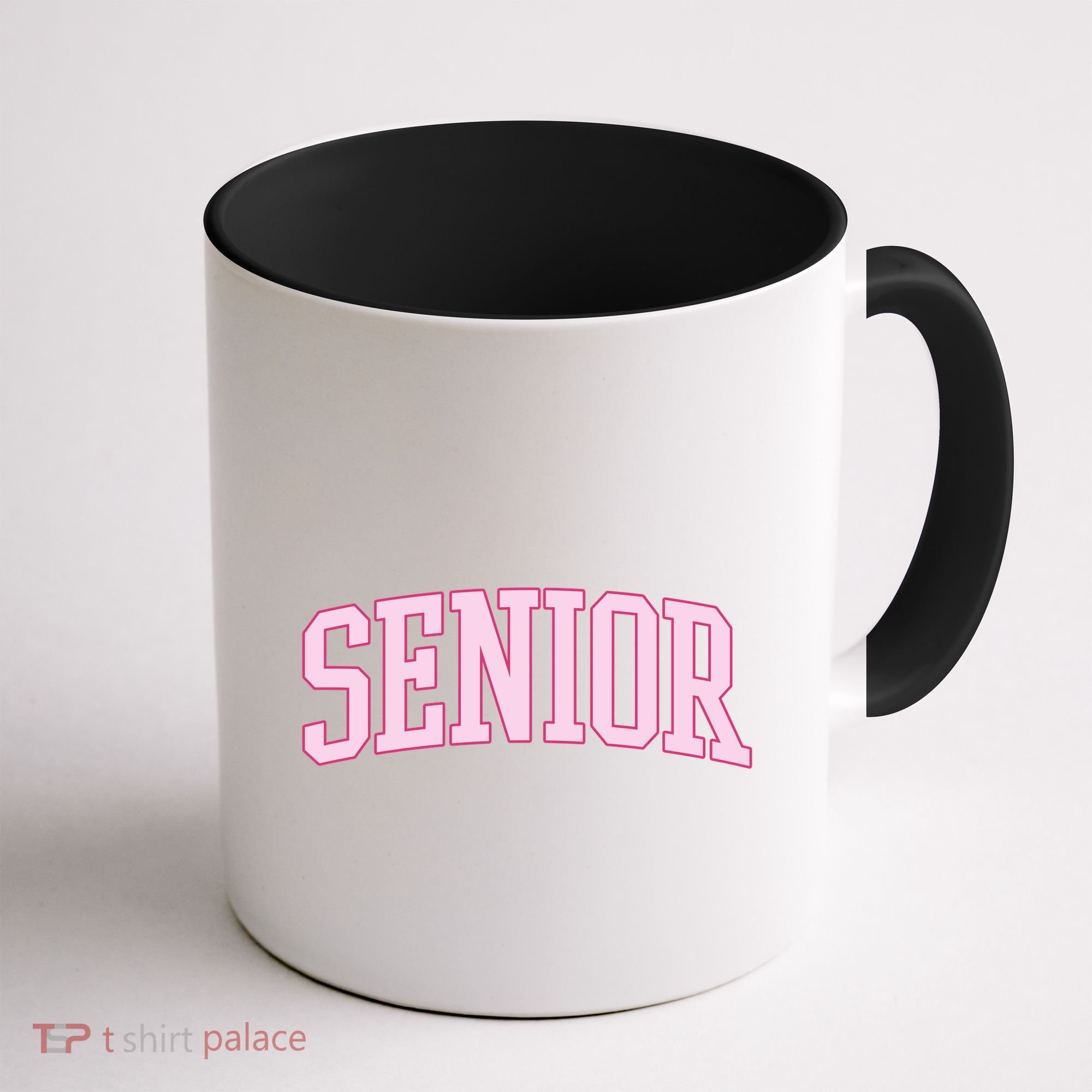 Senior Pink Retro Graduation Coffee Mug