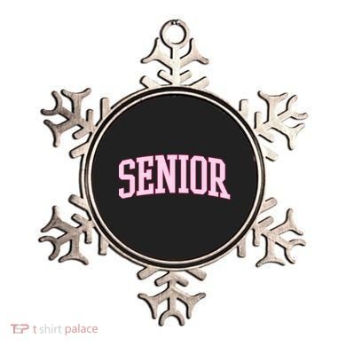 Senior Pink Retro Graduation Ornament