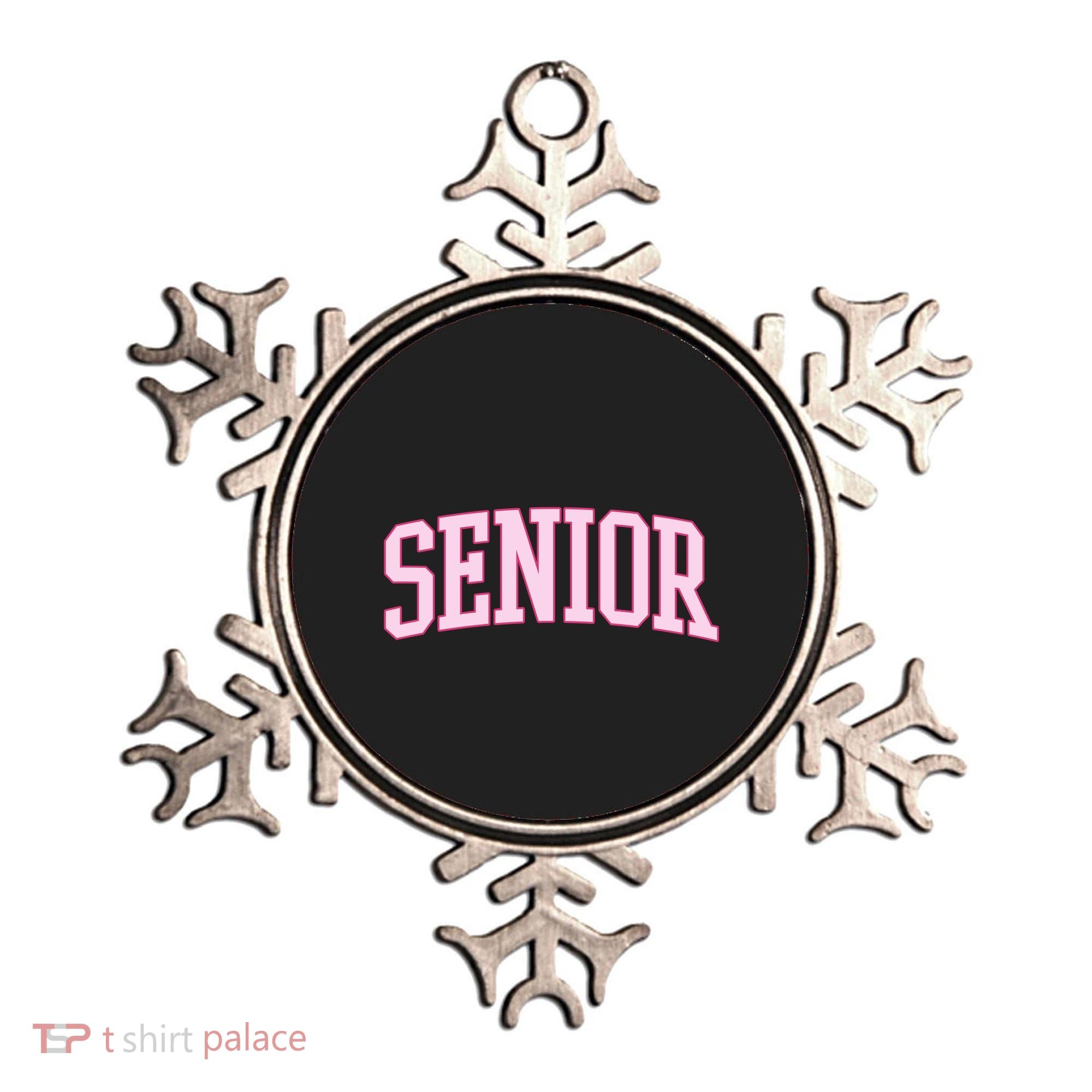 Senior Pink Retro Graduation Ornament
