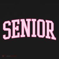 Senior Pink Retro Graduation Tote Bag thumb 4