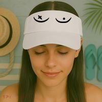 Survivor Pink Ribbon Breast Cancer Visor thumb 2