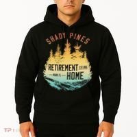 Shady Pines Retirement Est.1985 Miami Fl Home Apparel Hoodie thumb 2
