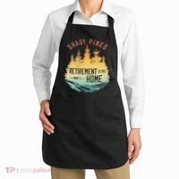 Shady Pines Retirement Est.1985 Miami Fl Home Apparel Apron thumb 2