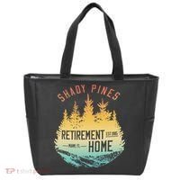 Shady Pines Retirement Est.1985 Miami Fl Home Apparel Tote Bag thumb 0