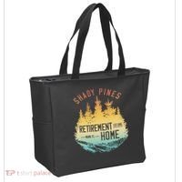 Shady Pines Retirement Est.1985 Miami Fl Home Apparel Tote Bag thumb 2