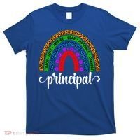 School Principal Rainbow Principal Week Funny Gift T-Shirt thumb 0