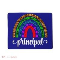 School Principal Rainbow Principal Week Funny Gift Mousepad thumb 0