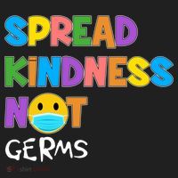 Spread Kindness Not Germs Women's Sweatshirt thumb 2