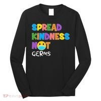 Spread Kindness Not Germs Long Sleeve Shirt thumb 0