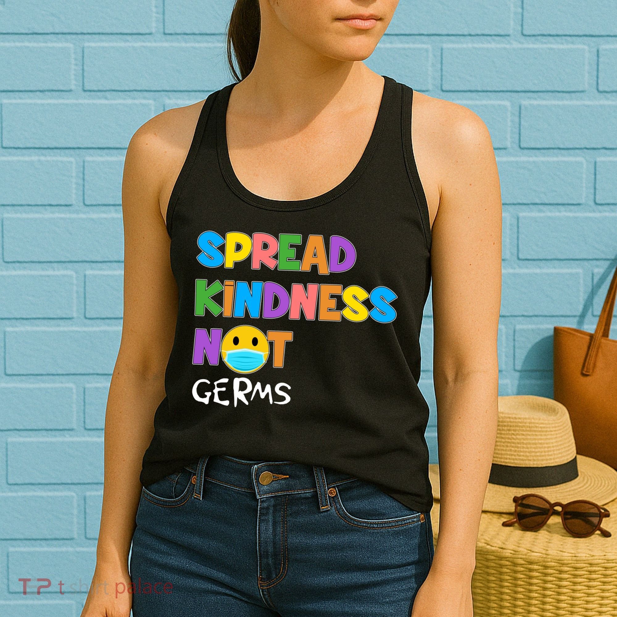 Spread Kindness Not Germs Women's Tank Top