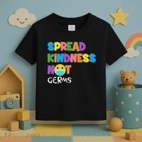 Spread Kindness Not Germs Toddler T-Shirt thumb 3