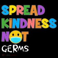 Spread Kindness Not Germs Kids Sweatshirt thumb 2