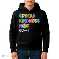 Spread Kindness Not Germs Kids Hoodie thumb 4