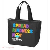 Spread Kindness Not Germs Tote Bag thumb 3