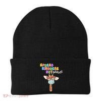 Spread Kindness Not Germs Masked Giraffe Beanie thumb 0