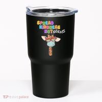 Spread Kindness Not Germs Masked Giraffe Tumbler thumb 0