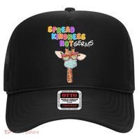 Spread Kindness Not Germs Masked Giraffe Hat thumb 0
