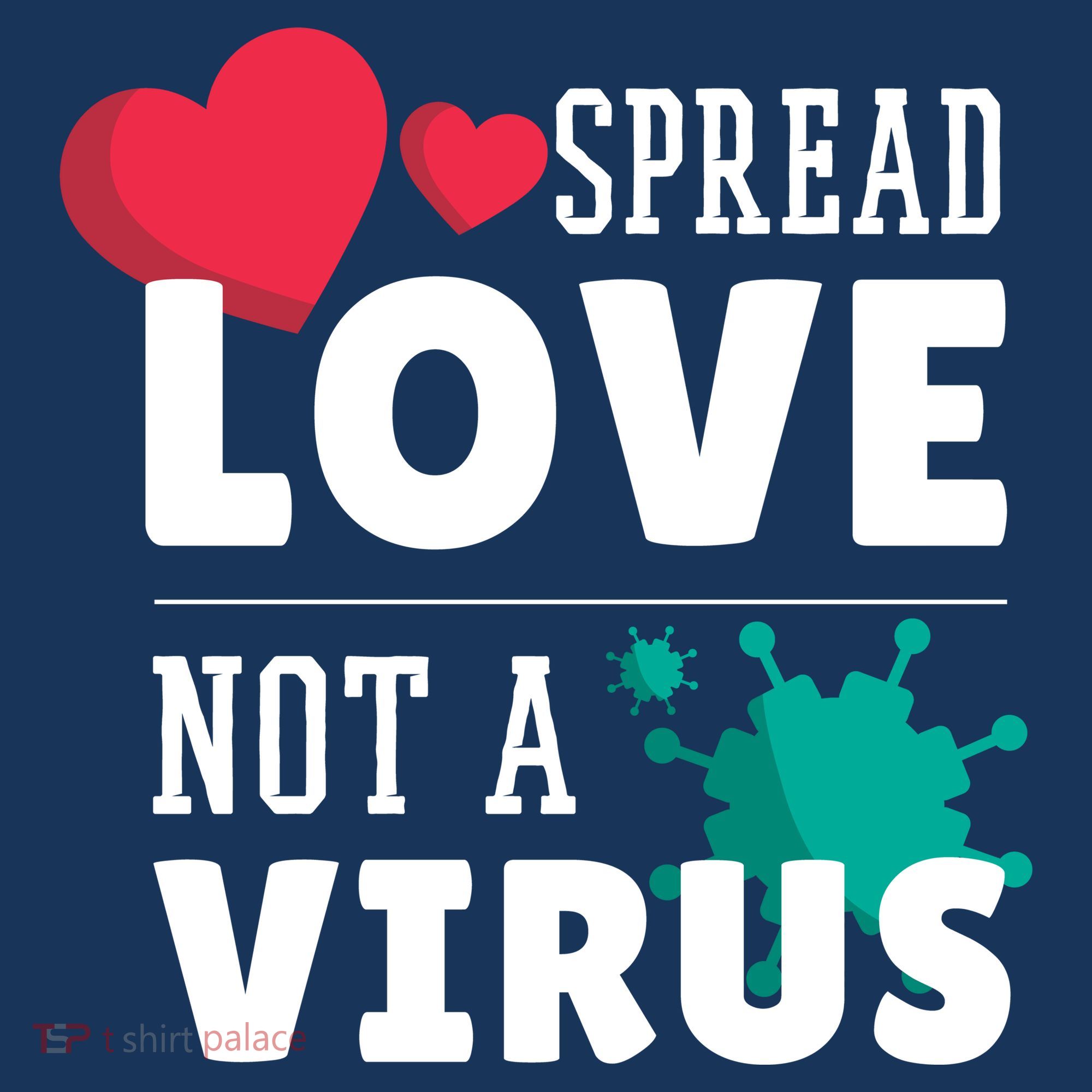 Spread Love Not A Virus Hoodie