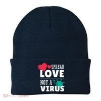 Spread Love Not A Virus Beanie thumb 0