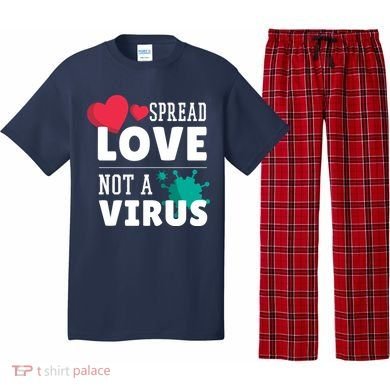 Spread Love Not A Virus Pajama Set
