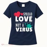 Spread Love Not A Virus Women's T-Shirt thumb 0