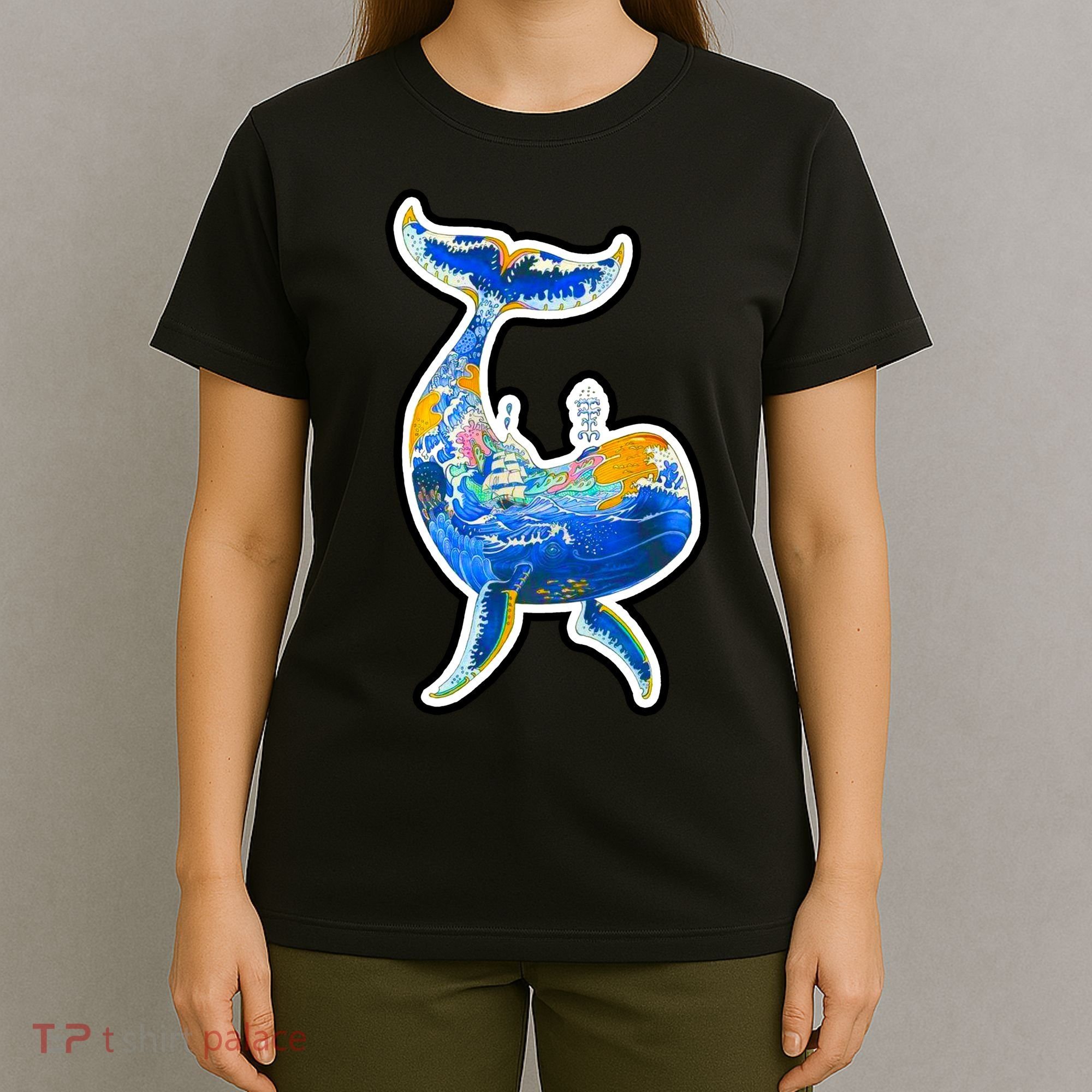 Sprem Whale Sailing T-Shirt