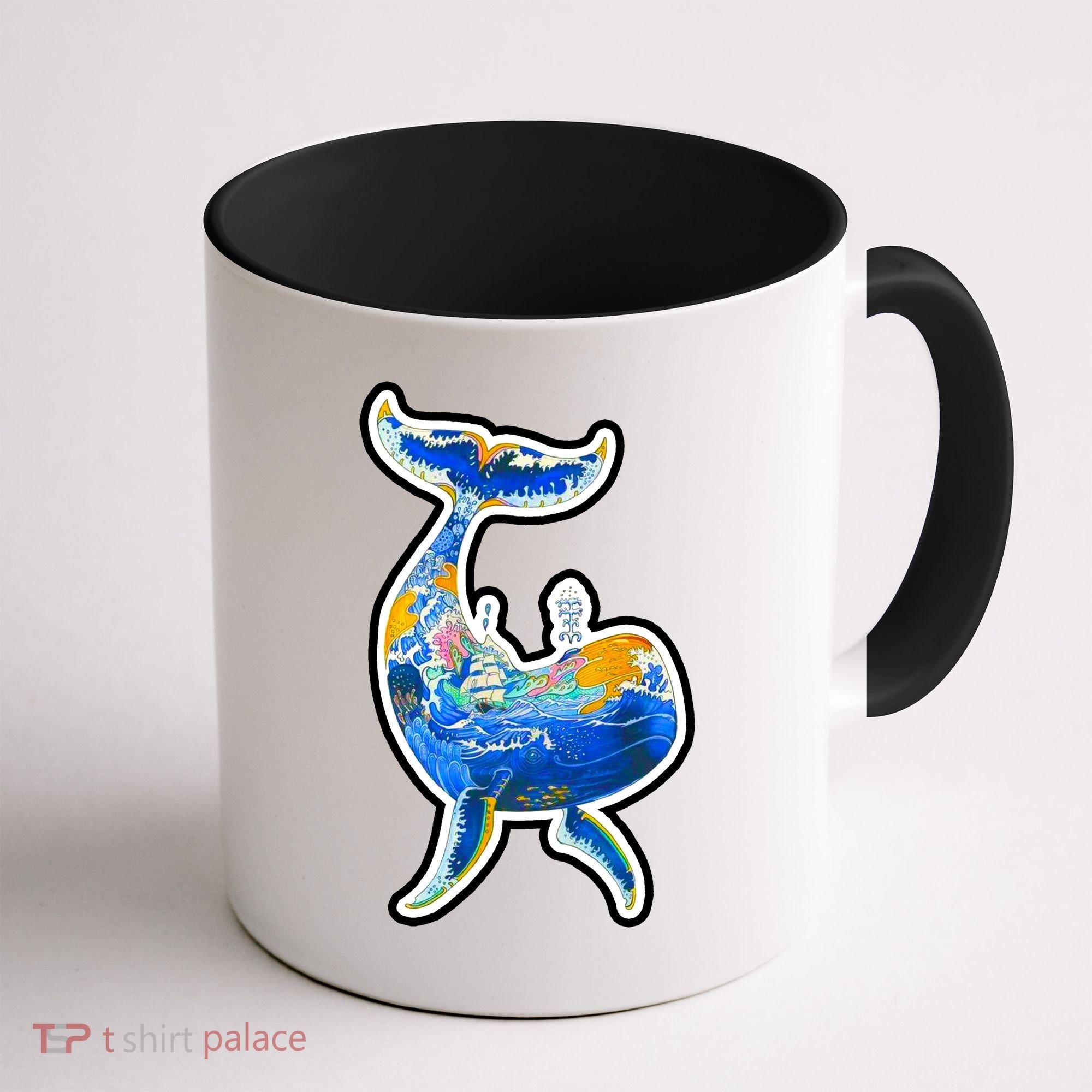 Sprem Whale Sailing Coffee Mug