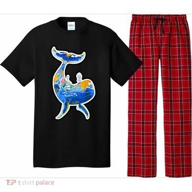 Sprem Whale Sailing Pajama Set