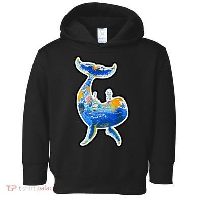 Sprem Whale Sailing Toddler Hoodie