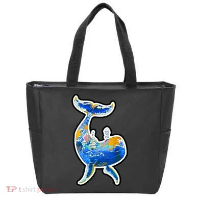 Sprem Whale Sailing Tote Bag