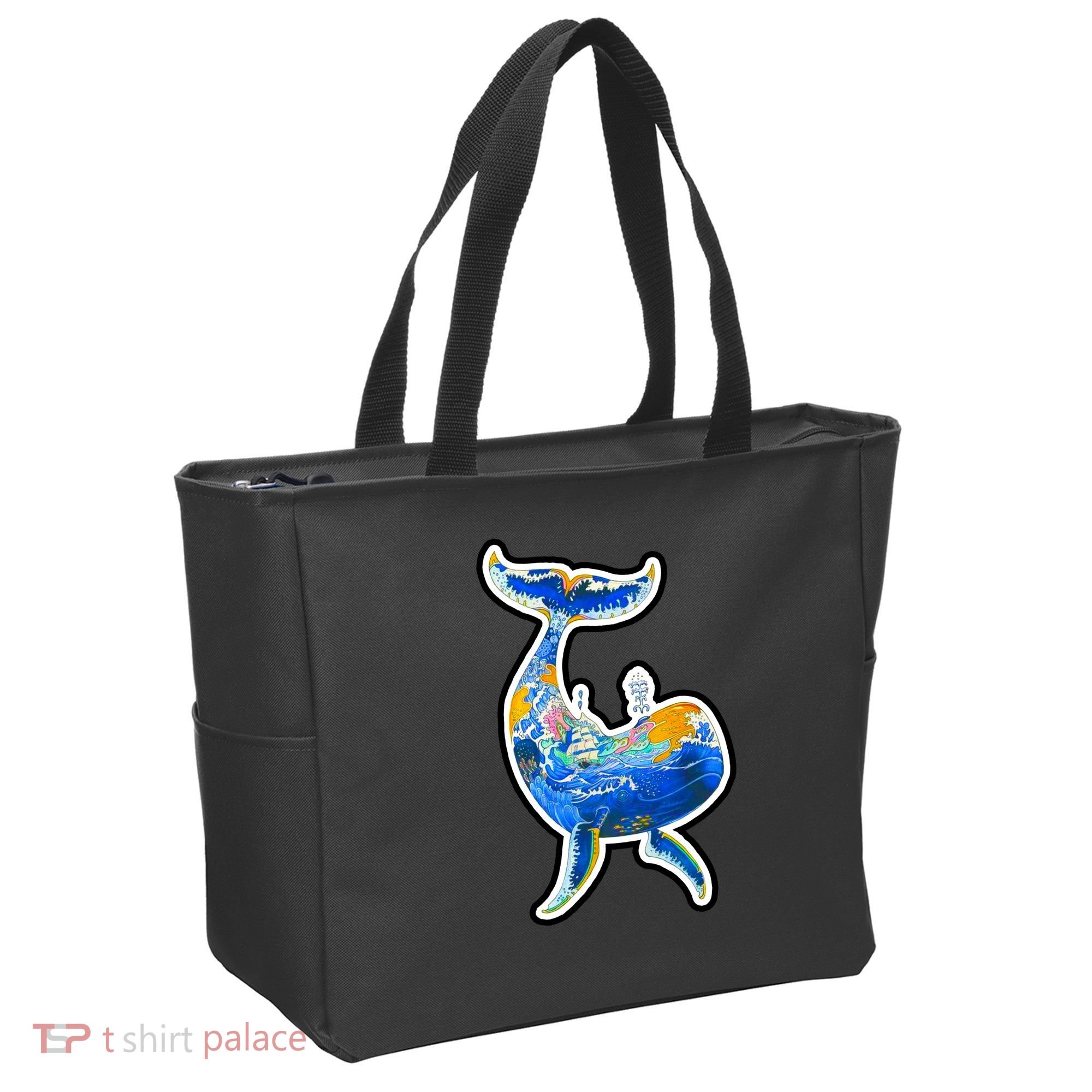 Sprem Whale Sailing Tote Bag