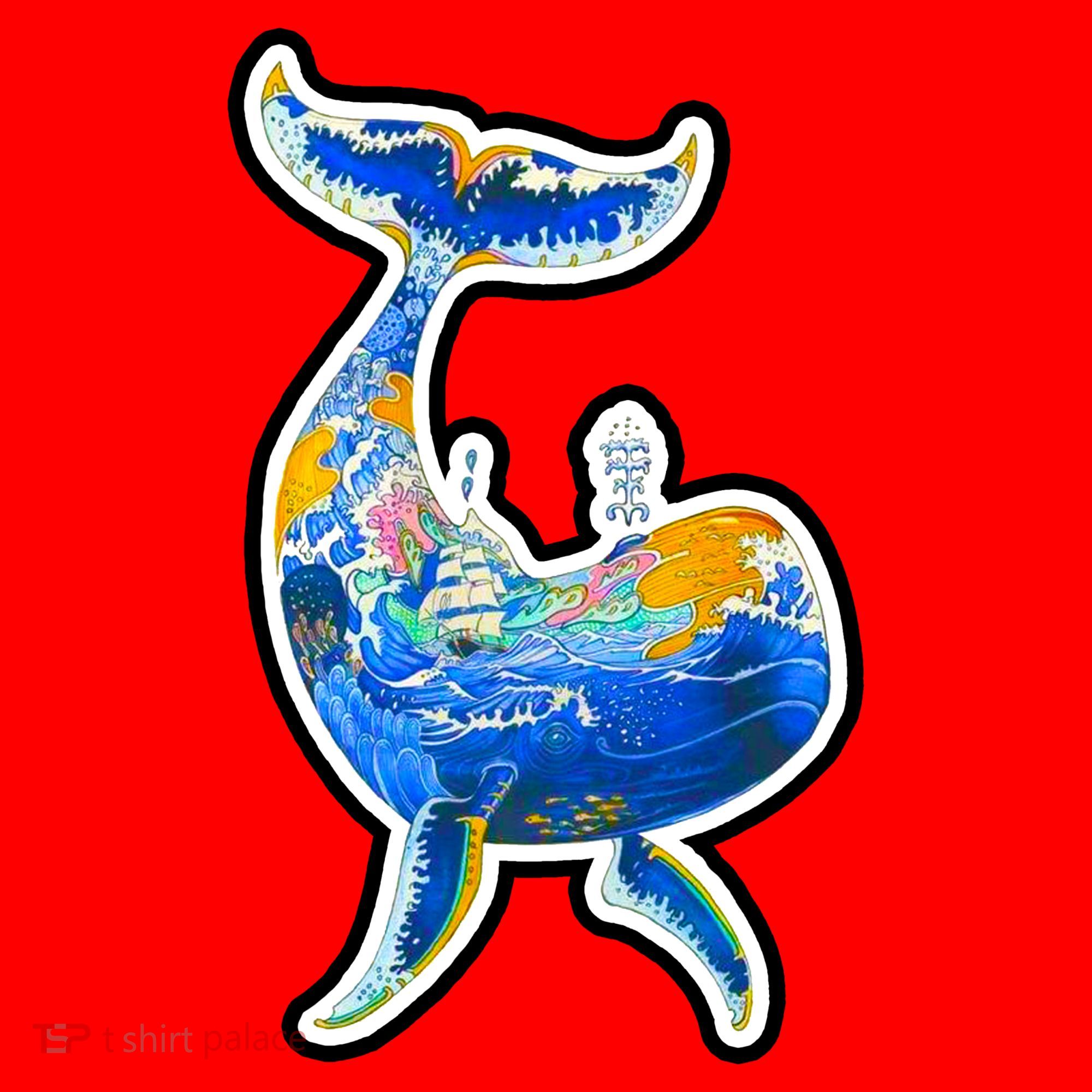 Sprem Whale Sailing Santa Hat