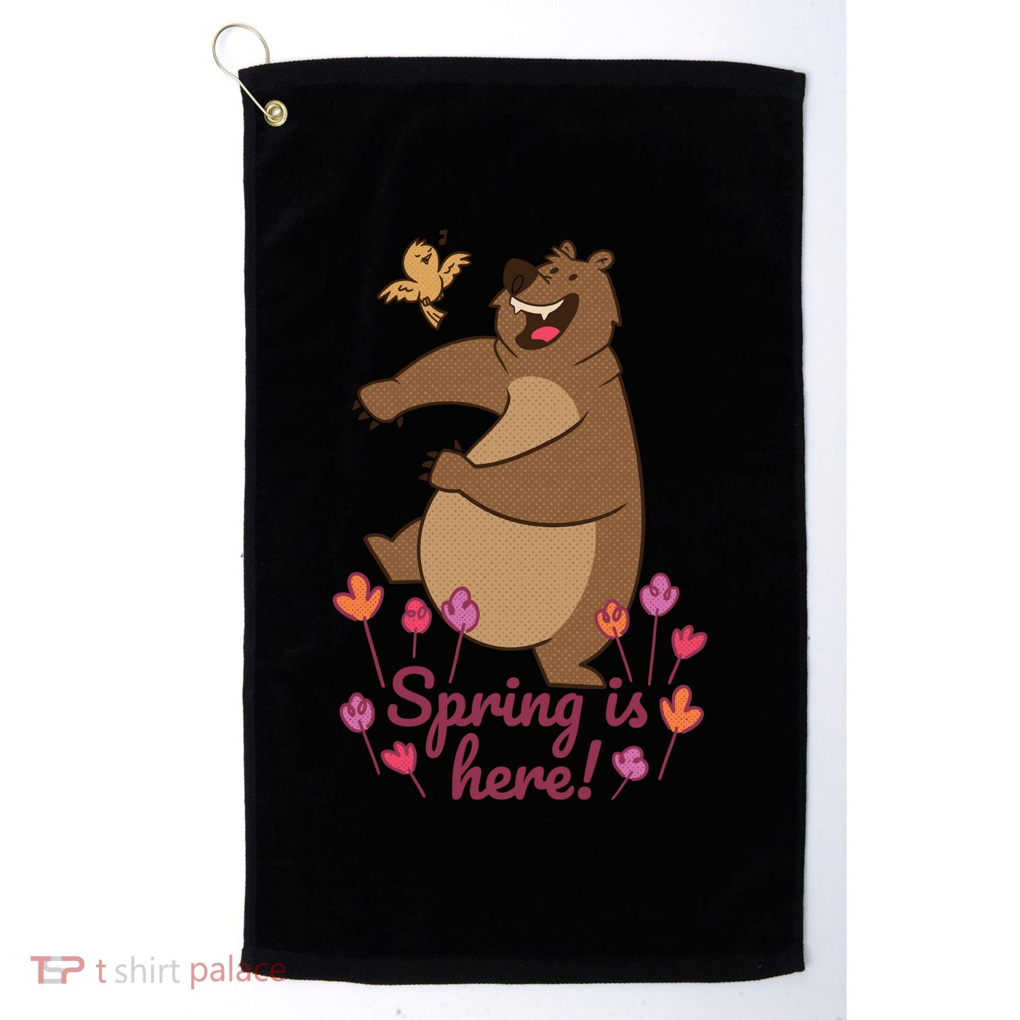 Spring Is Here Golf Towel