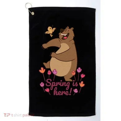 Spring Is Here Golf Towel