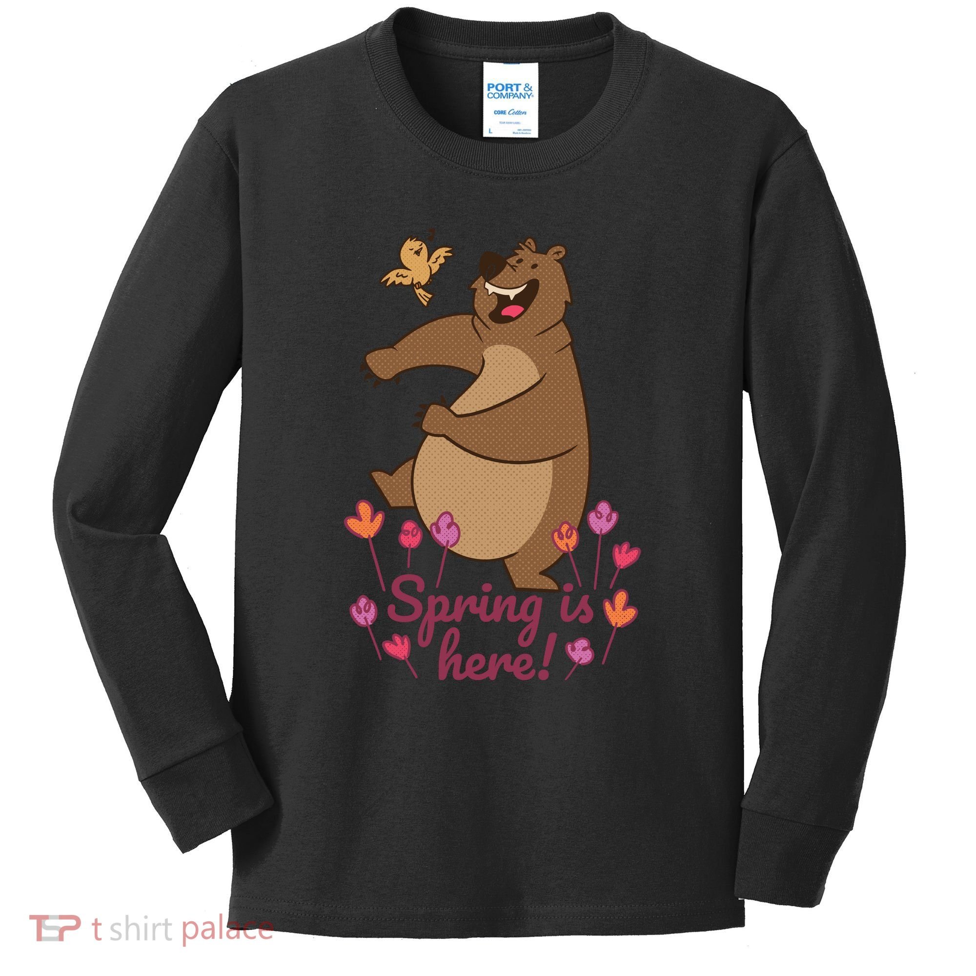 Spring Is Here Kids Long Sleeve Shirt