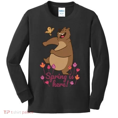 Spring Is Here Kids Long Sleeve Shirt