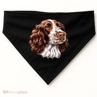 Springer Spaniel Dog USA-Made Doggie Bandana thumb 0