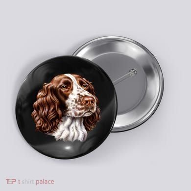 Springer Spaniel Dog Button