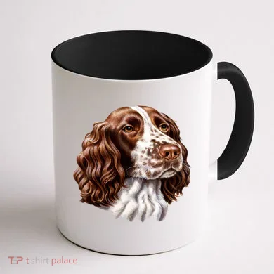 Springer Spaniel Dog Coffee Mug back