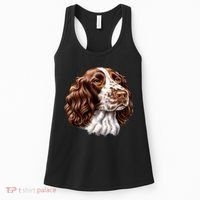 Springer Spaniel Dog Women's Tank Top thumb 0