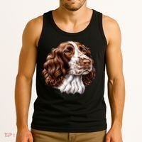 Springer Spaniel Dog Tank Top thumb 3