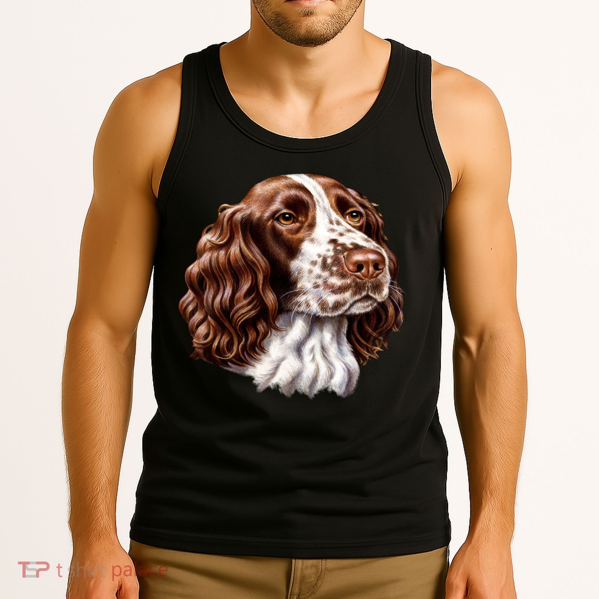 Springer Spaniel Dog Tank Top