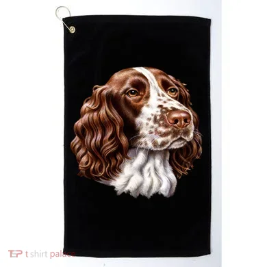Springer Spaniel Dog Golf Towel