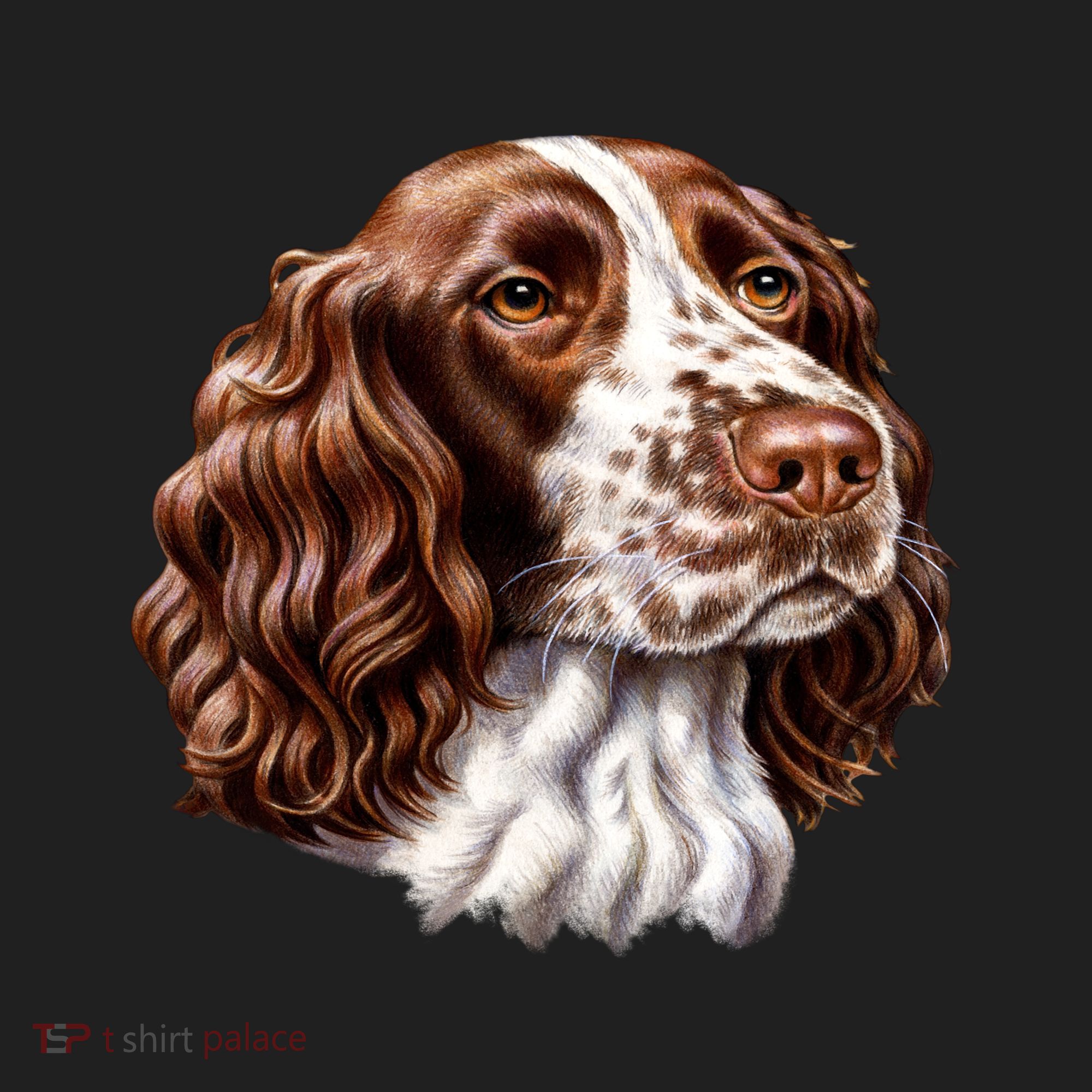 Springer Spaniel Dog Golf Towel