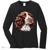 Springer Spaniel Dog Women's Long Sleeve Shirt thumb 0