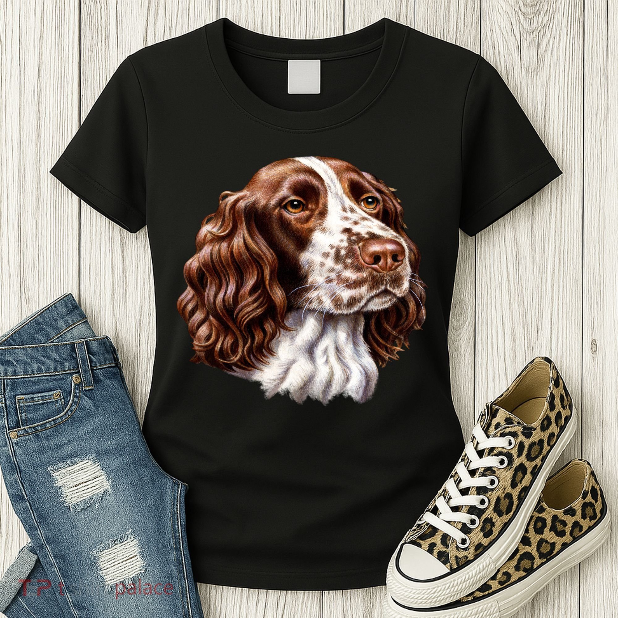 Springer Spaniel Dog Women's T-Shirt