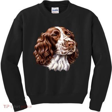 Springer Spaniel Dog Kids Sweatshirt