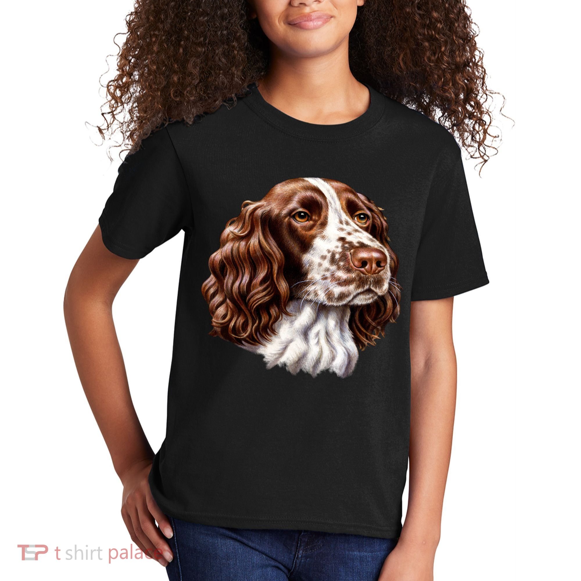 Springer Spaniel Dog Kids T-Shirt