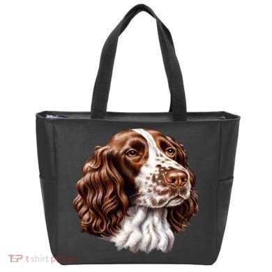 Springer Spaniel Dog Tote Bag