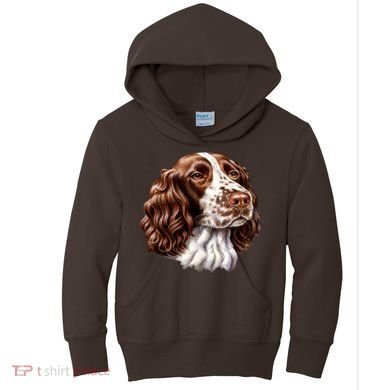Springer Spaniel Dog Kids Hoodie